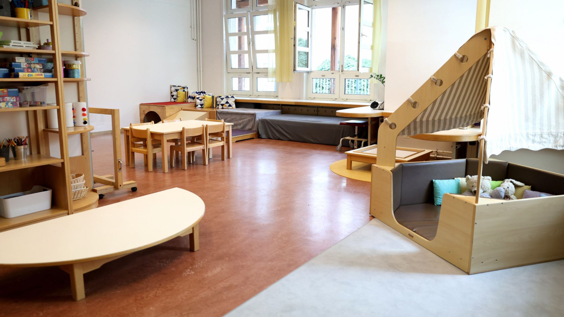 copyright: MA10/VOTAVA Innenbereich Kindergarten Hopfengasse 7