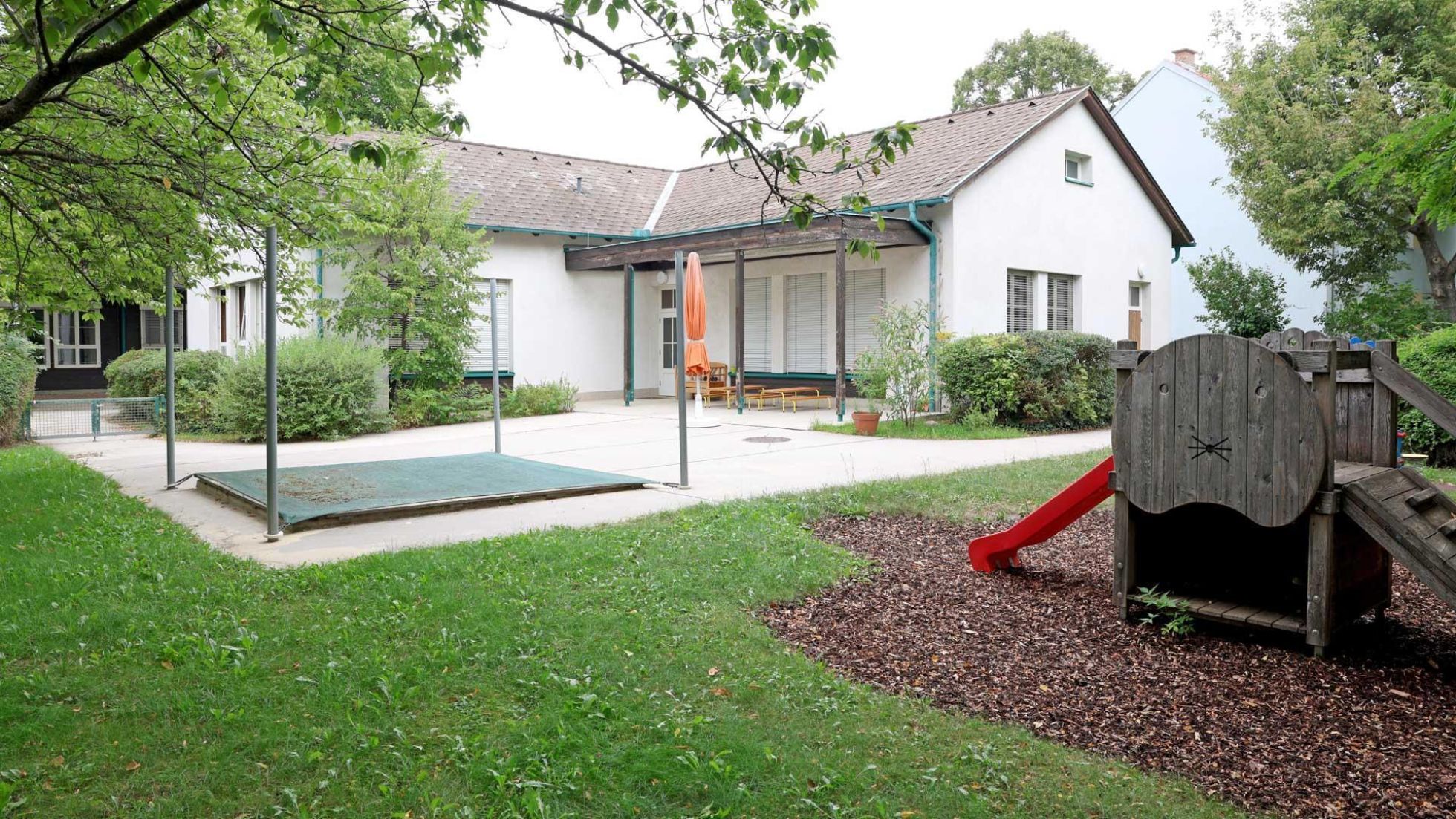 Außenbereich Kindergarten Luckenschwemmgasse 18