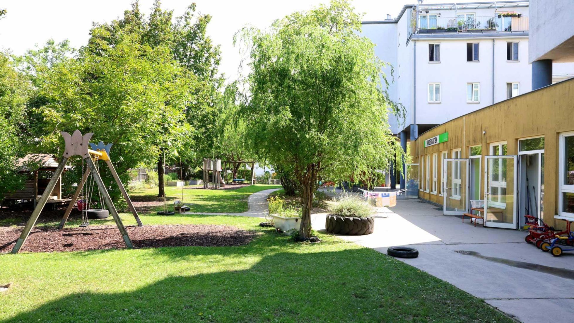 Außenbereich Kindergarten Ocwirkgasse 3