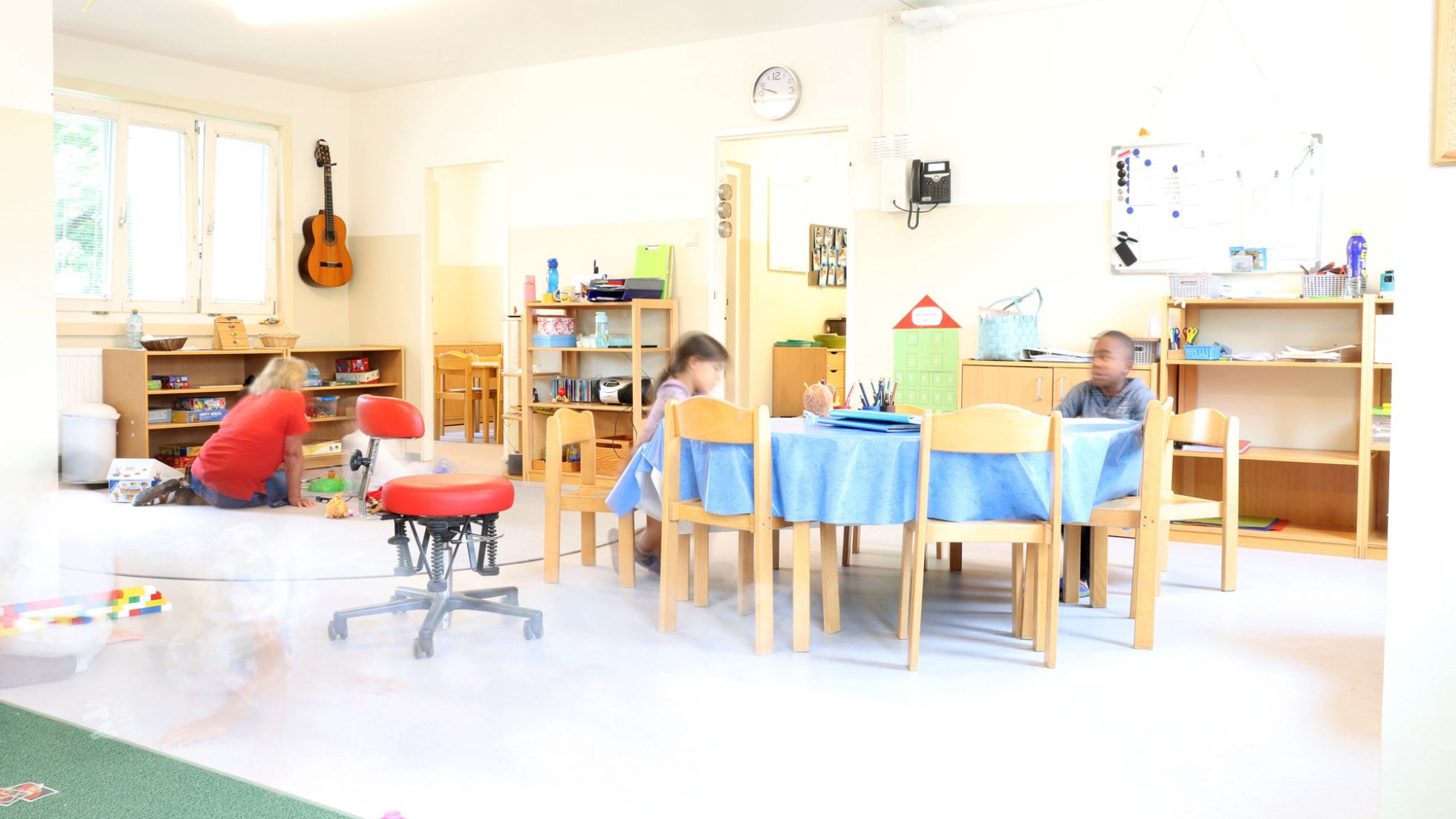 copyright: MA10/VOTAVA Innenbereich Kindergarten Oswald-Redlich-Straße 48