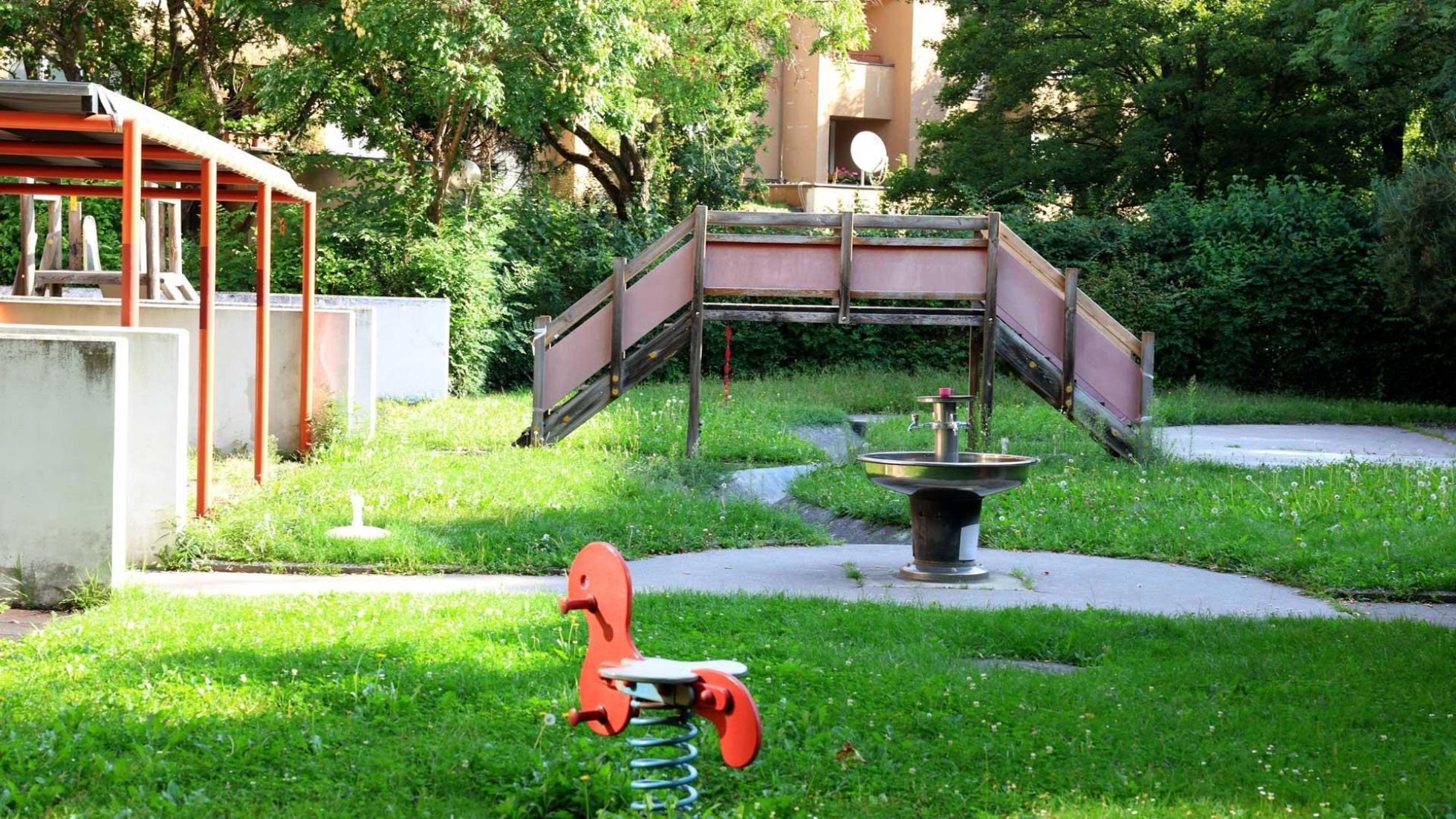 Außenbereich Kindergarten Prager Straße 92