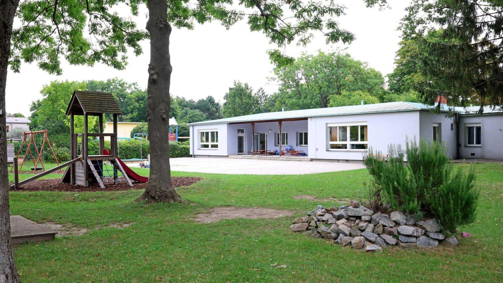 Außenbereich Kindergarten Roda-Roda-Gasse 9
