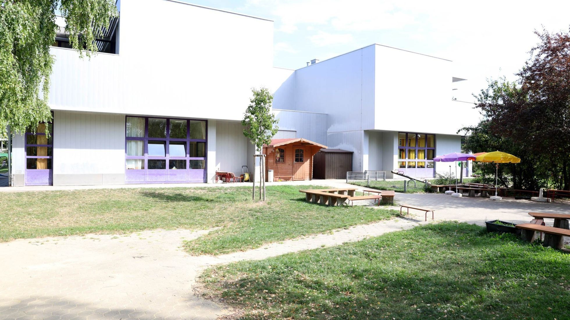 Außenbereich Kindergarten Schwanngasse 11