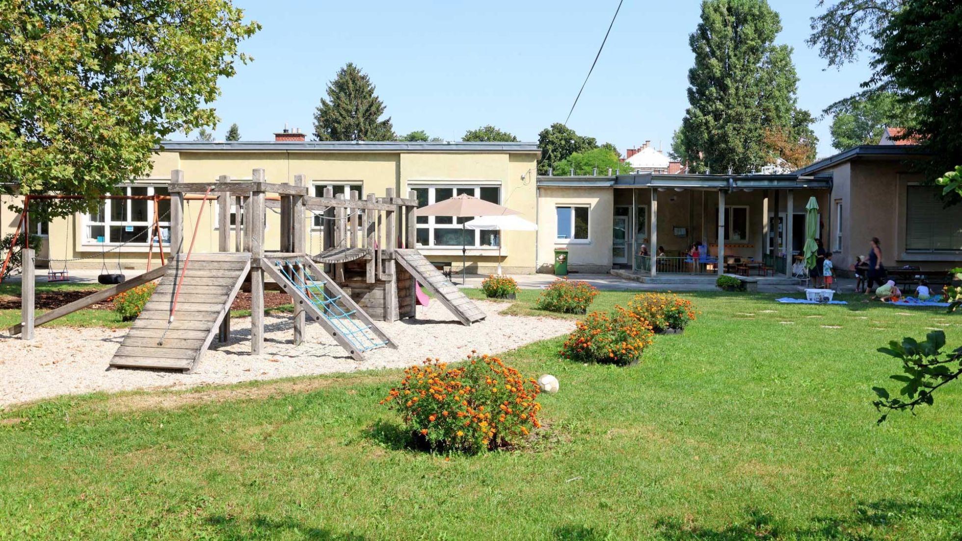 Außenbereich Kindergarten Scottgasse 8