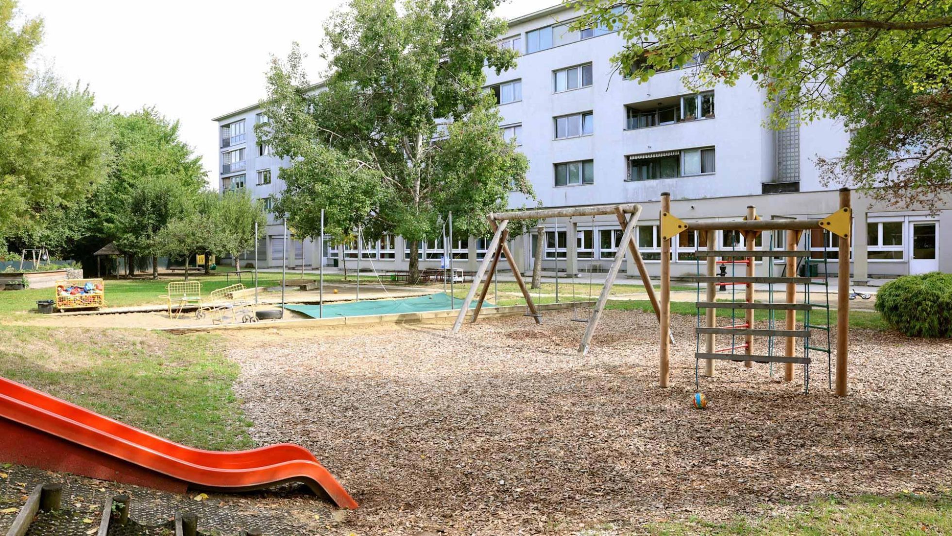 Außenbereich Kindergarten Bergengasse 6