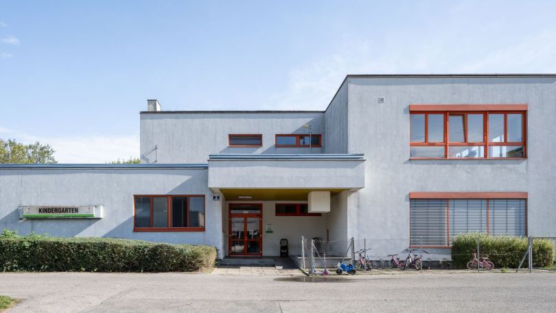 copyright: MA 10/Johannes Wiedl Gebäude Kindergarten Brioschiweg 2