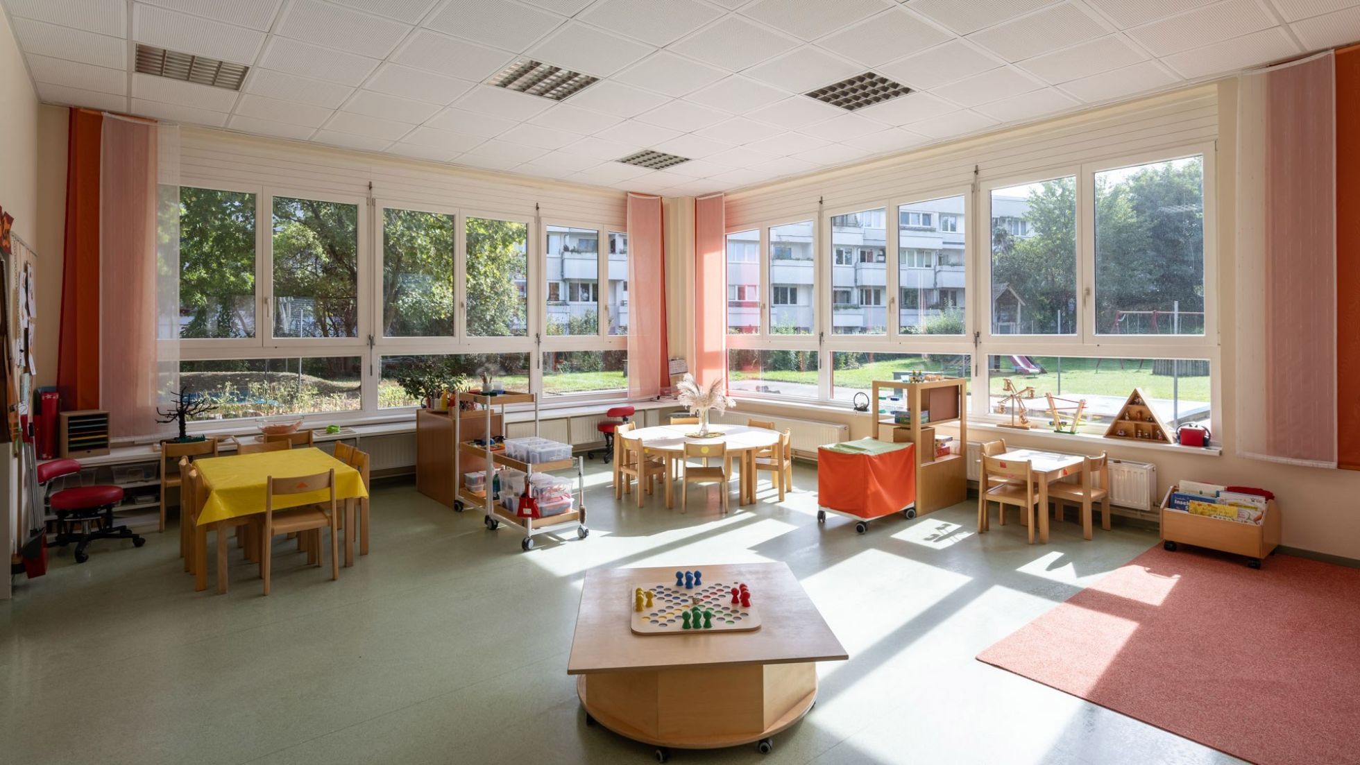 copyright: MA 10/Johannes Wiedl Innenbereich Kindergarten Brioschiweg 2