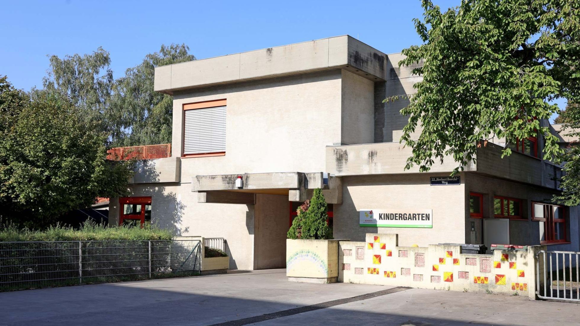 Gebäude Kindergarten Eipeldauer Straße 25