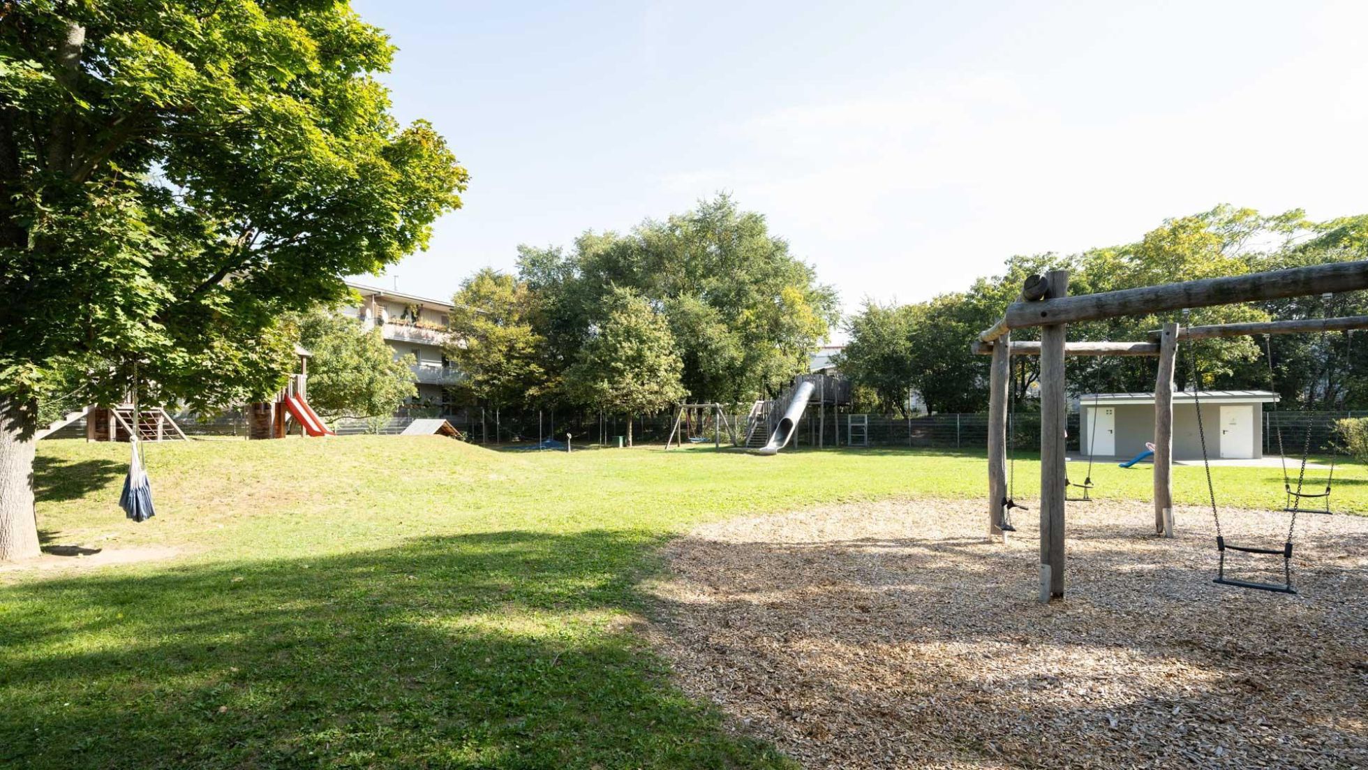 Außenbereich Kindergarten Grosserweg 8