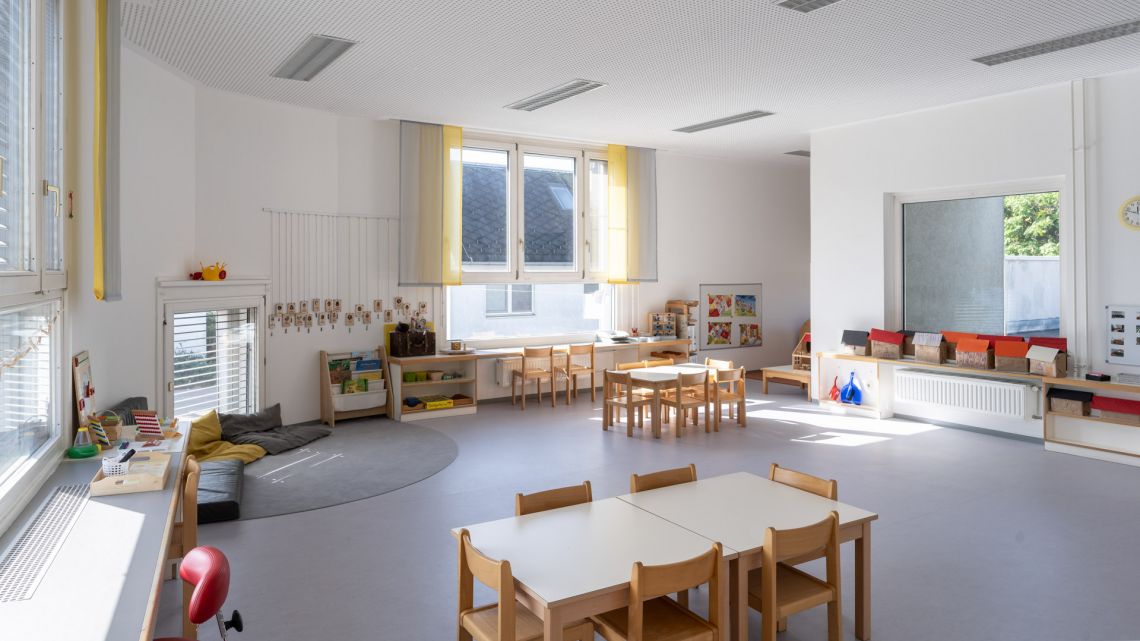 Innenbereich Kindergarten 1220 Grosserweg 8