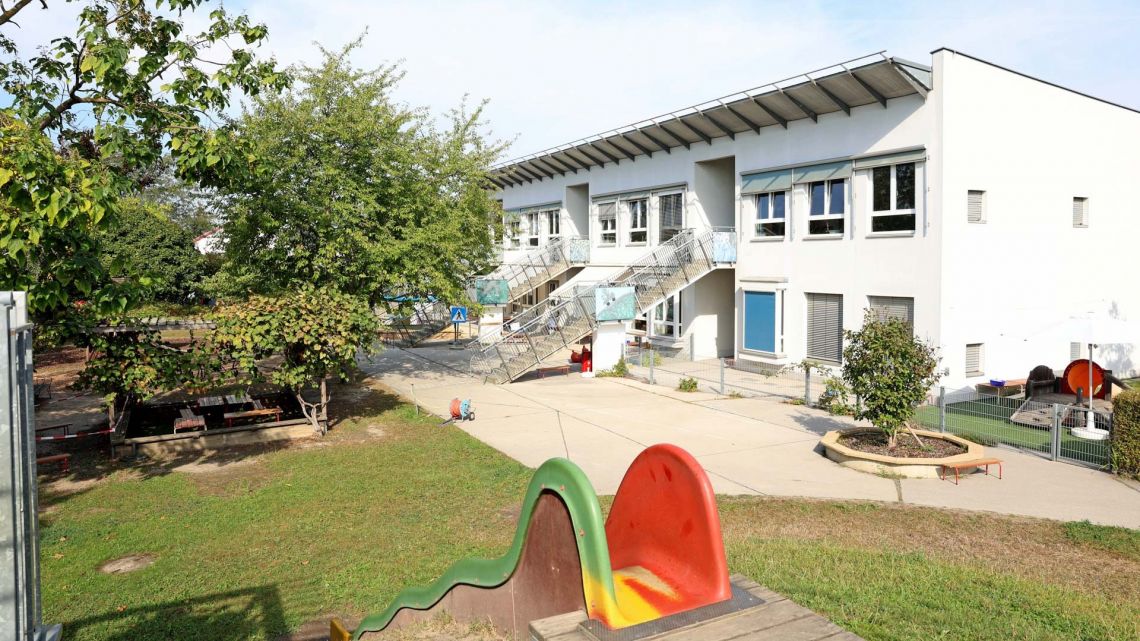 Außenbereich Kindergarten 1220 Hagedornweg 2