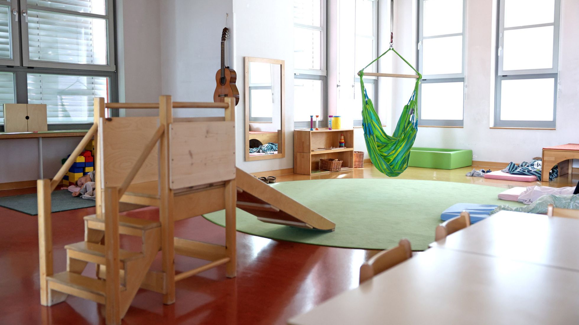 copyright: MA10/VOTAVA Innenbereich Kindergarten Hammerfestweg 3