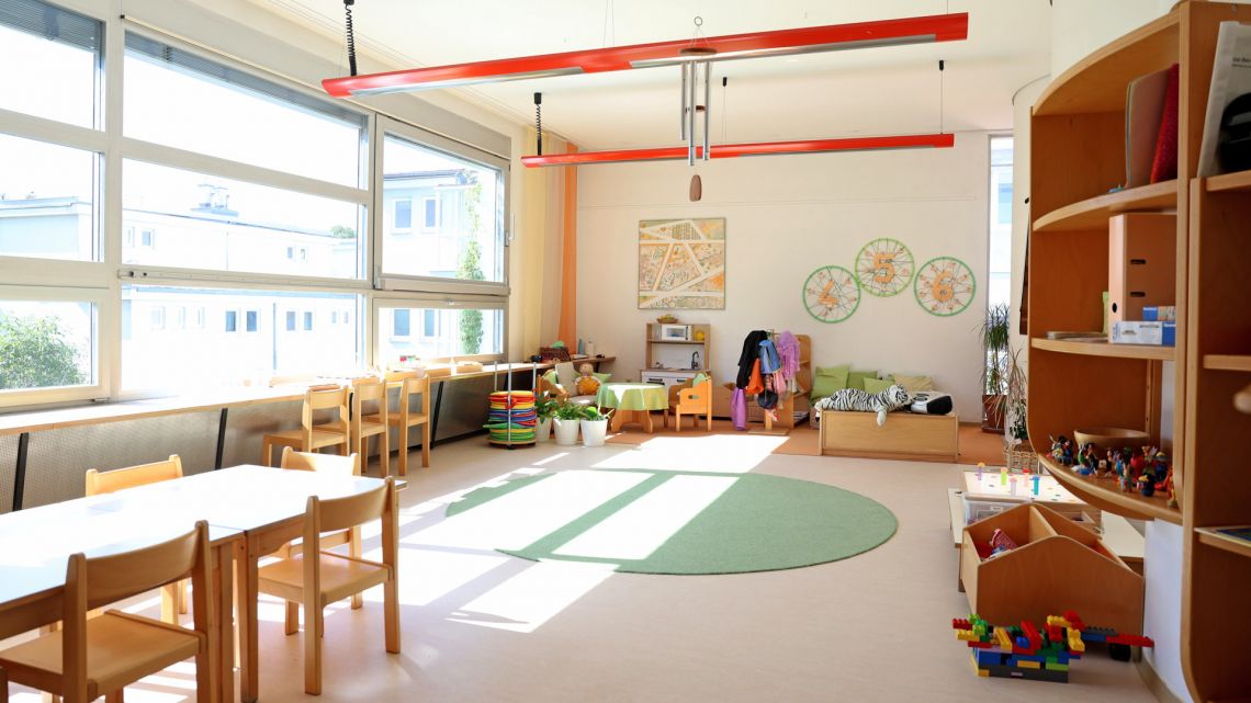 Innenbereich Kindergarten 1220 Hardeggasse 69