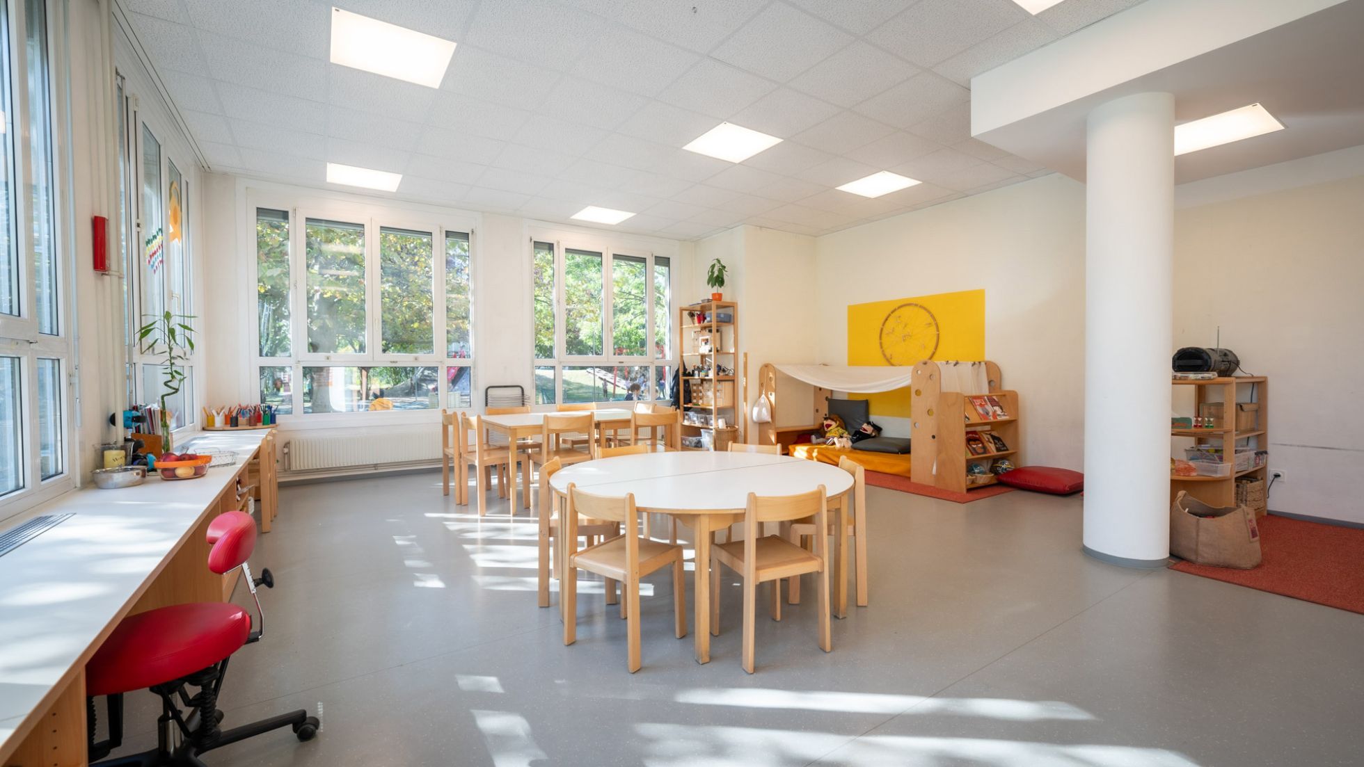 Innenbereich Kindergarten Langobardenstraße 1761