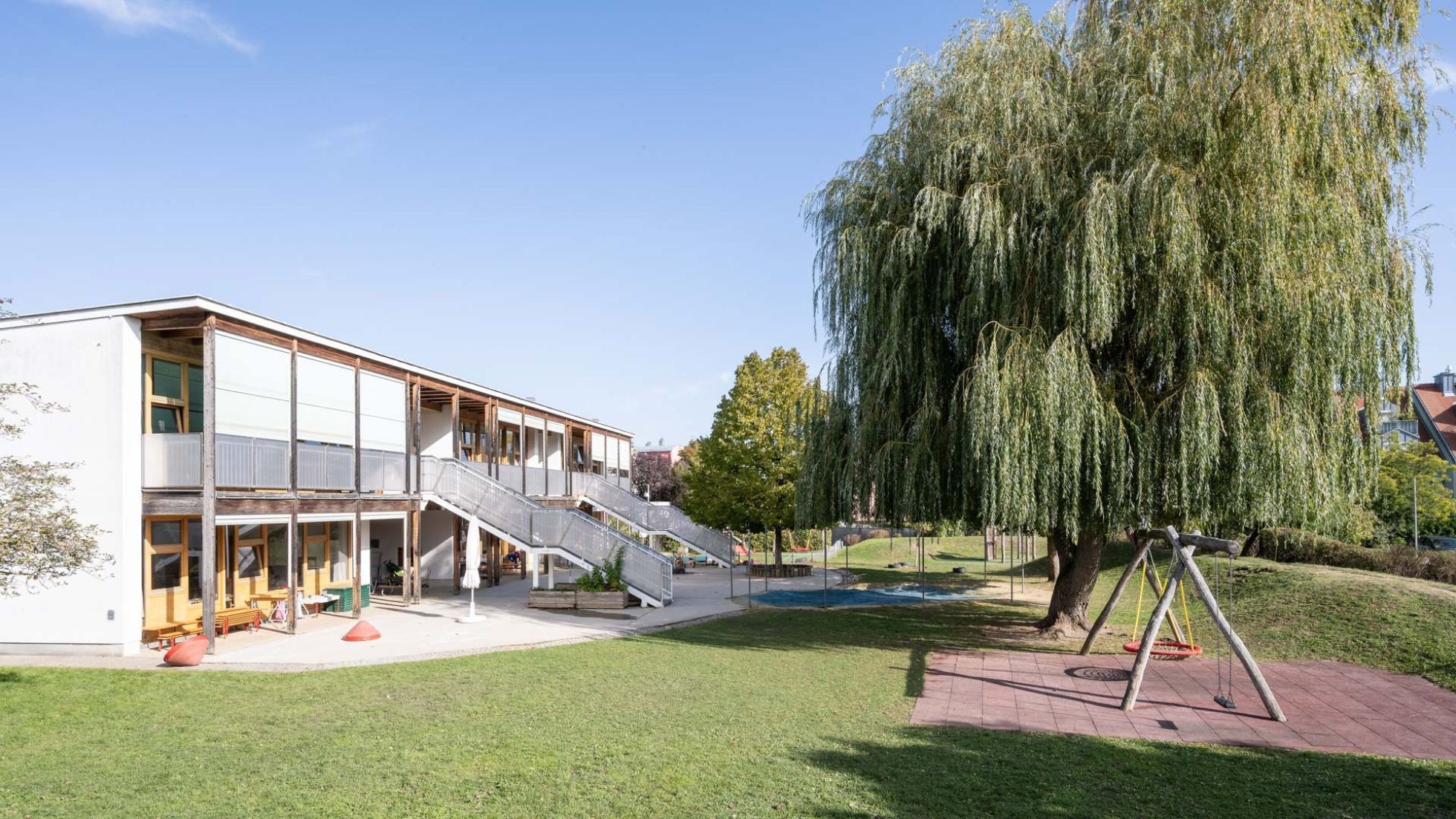 Außenbereich Kindergarten Rosenbergstraße 35