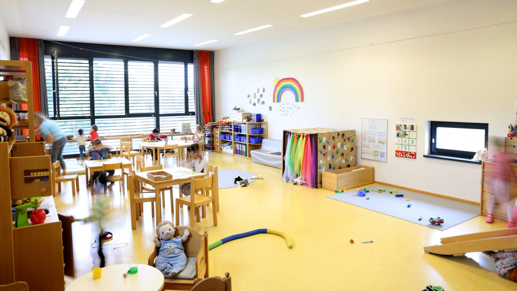 copyright: MA10/VOTAVA Innenbereich Kindergarten Schrebergasse 38