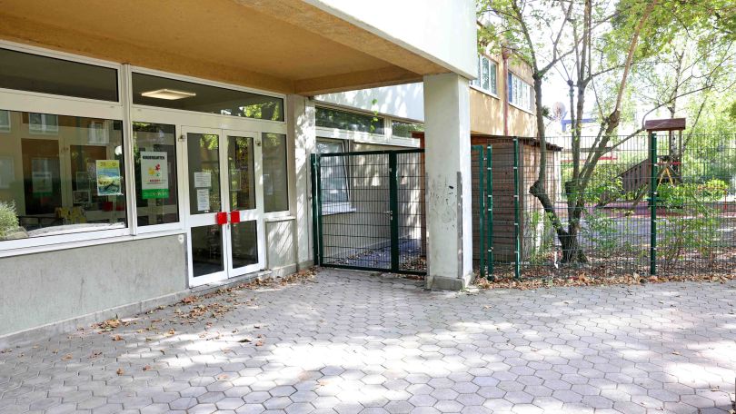 copyright: MA10/VOTAVA Aussenansicht Kindergarten 1220_Am Heidjöchl 14/3