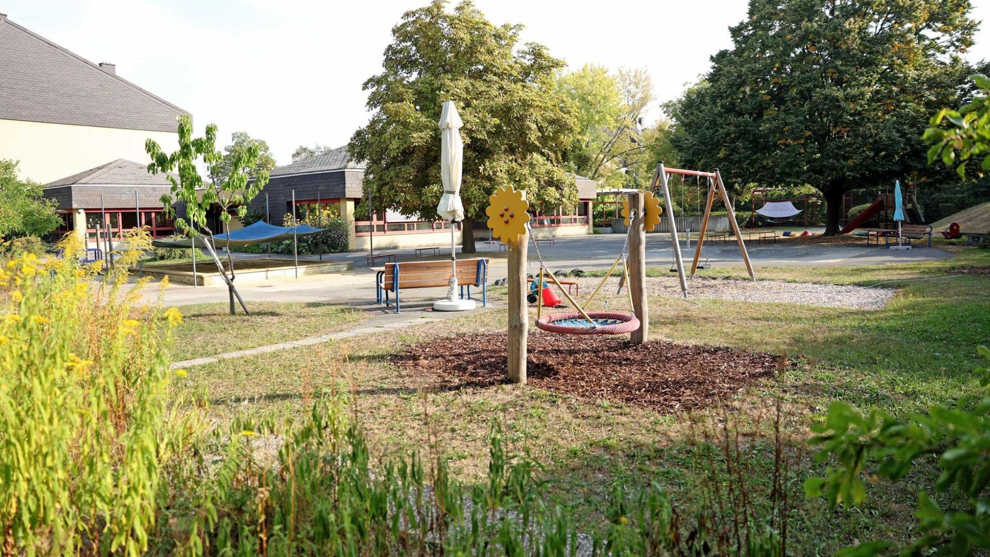 Außenbereich Kindergarten Am Heidjöchl 14