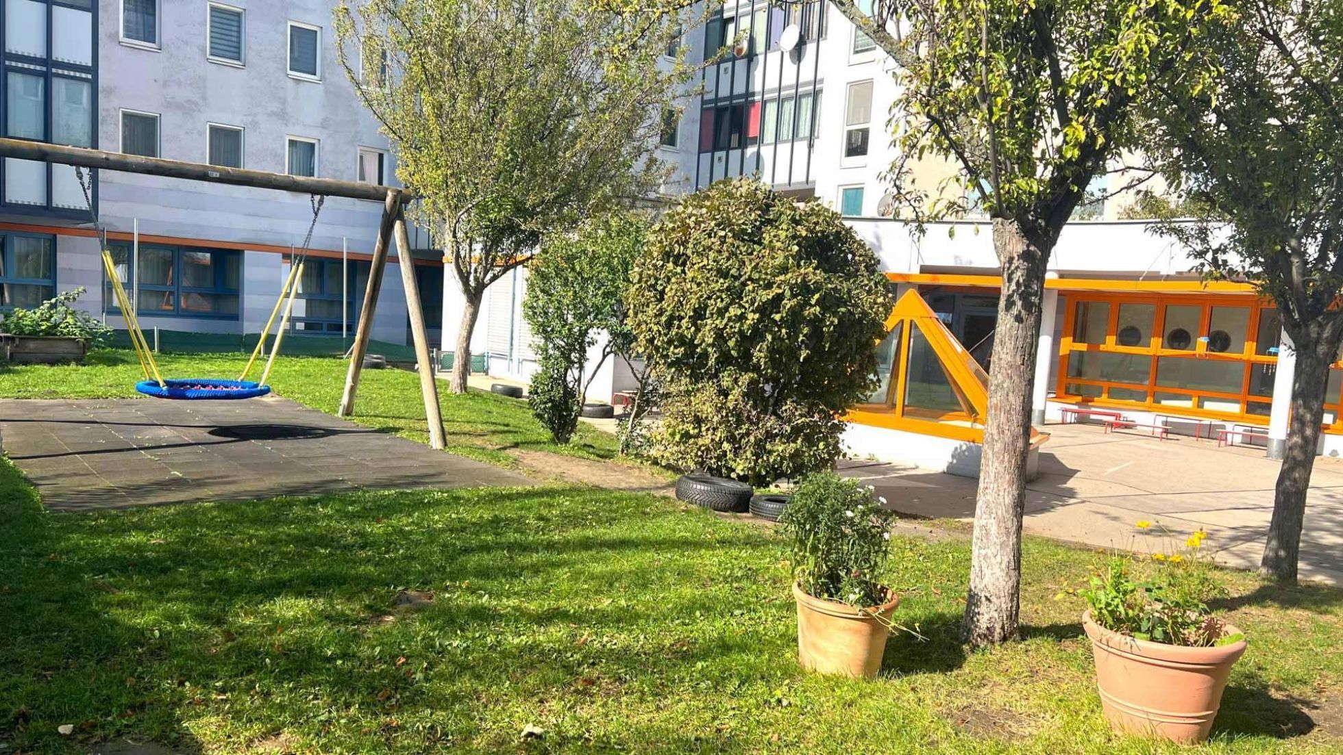 Außenbereich Kindergarten Am Hofgartel 3