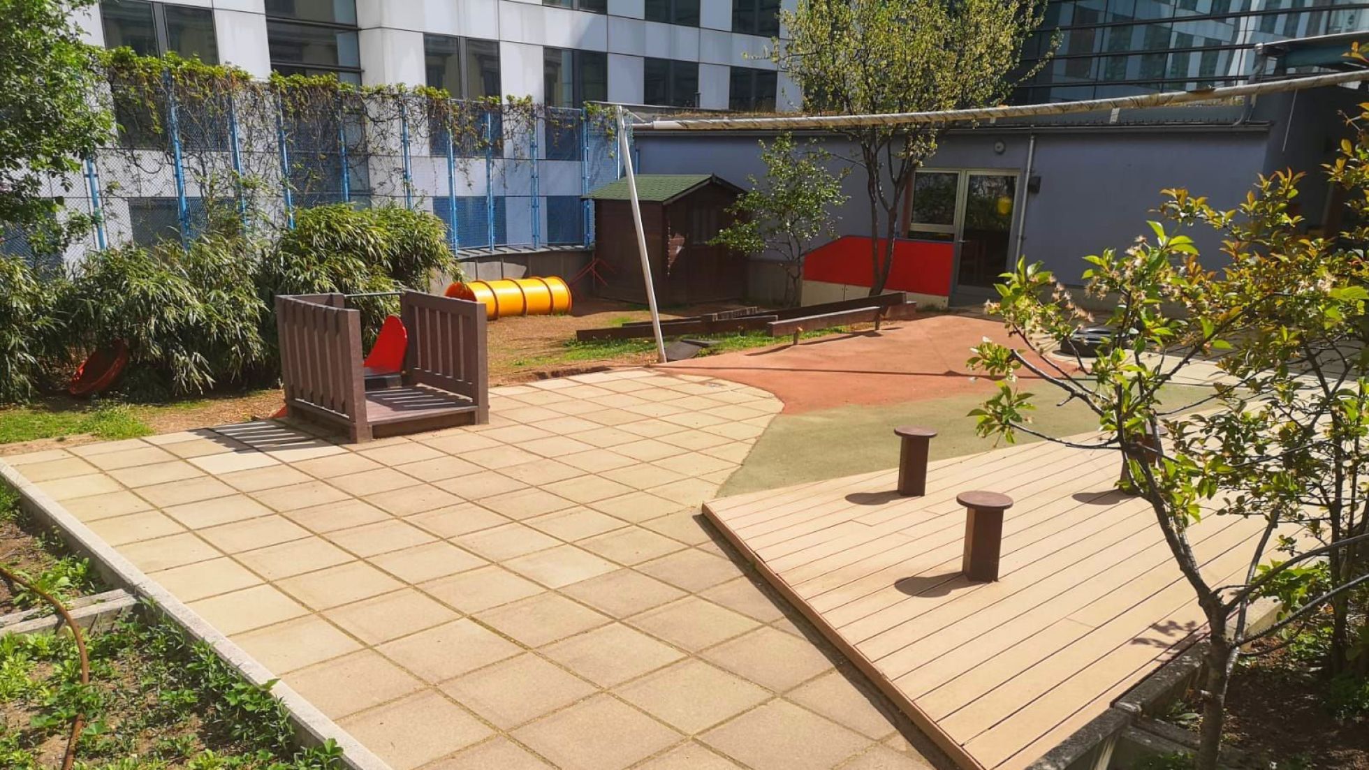 Außenbereich Kindergarten Vordere Zollamtsstraße 3a