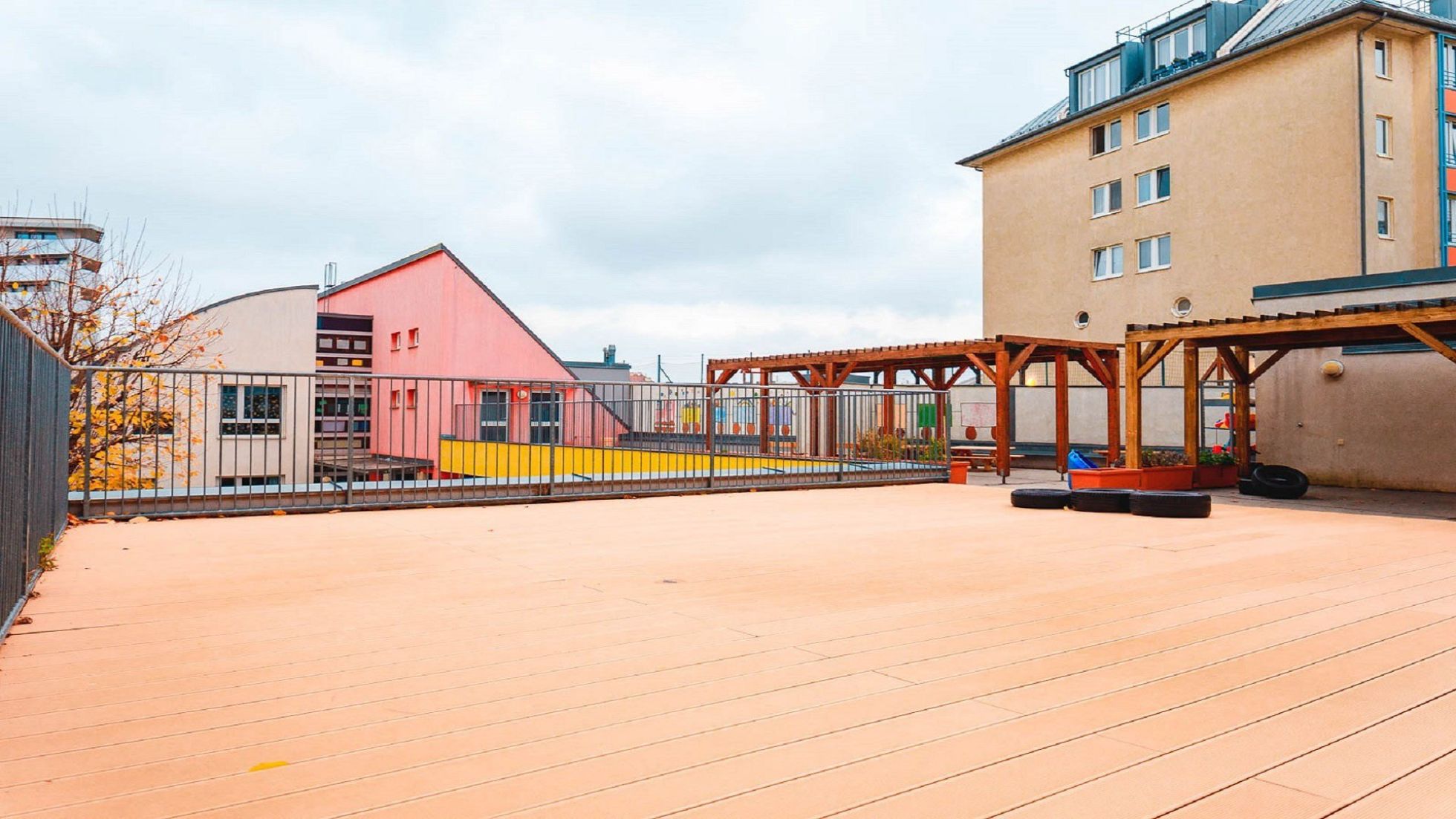 Außenbereich Kindergarten Lorystraße 83