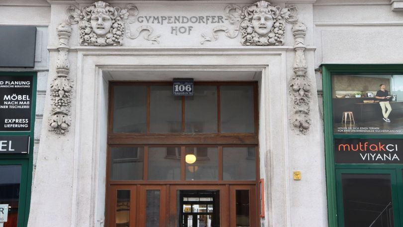 Gebäude Kindergarten Gumpendorfer Straße 106