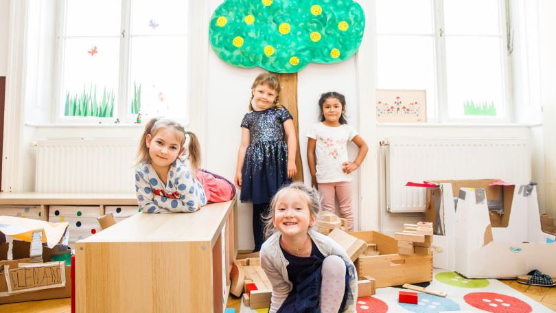 copyright: Nadja Meister Gebäude Kindergarten Lutherplatz 1