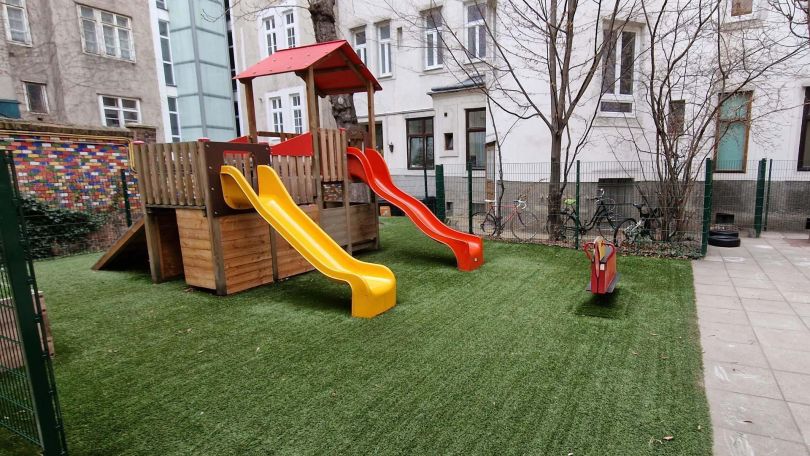 Außenbereich Kindergarten Neustiftgasse 111