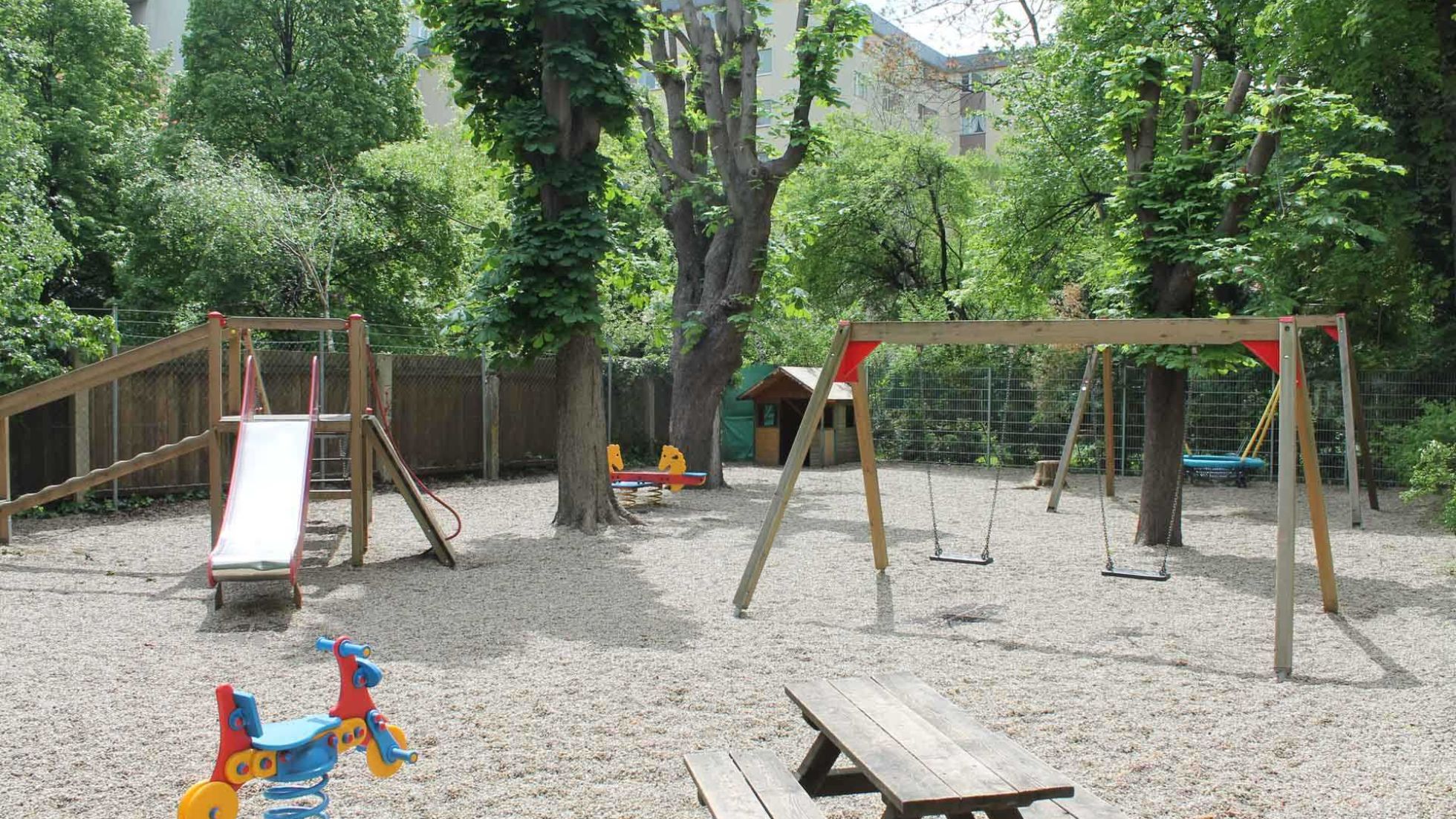 Außenbereich Kindergarten Gentzgasse 14-20