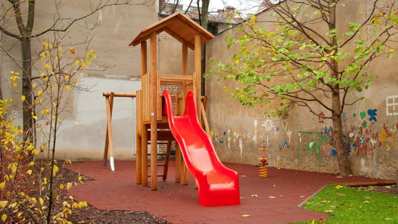 copyright: Lindenhof - St. Nikolausstiftung Außenbereich Kindergarten Gentzgasse 22-24