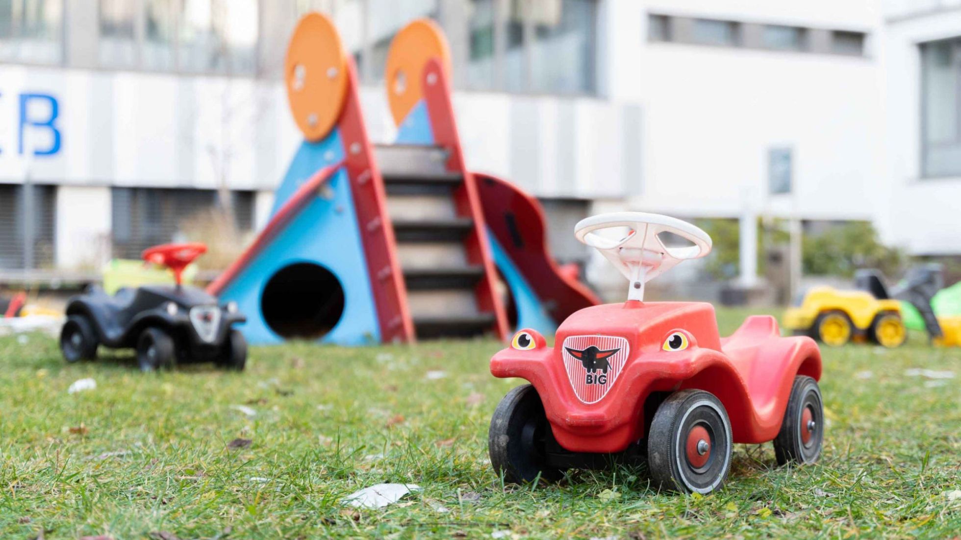 Außenbereich Kindergarten Gußhausstraße 25
