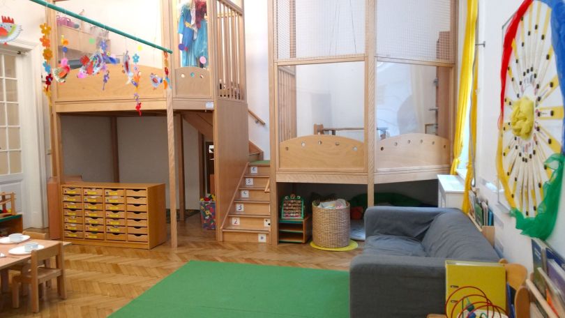 copyright: Kinder auf der Wieden - St. Nikolausstitung Gebäude Kindergarten Wohllebengasse 7