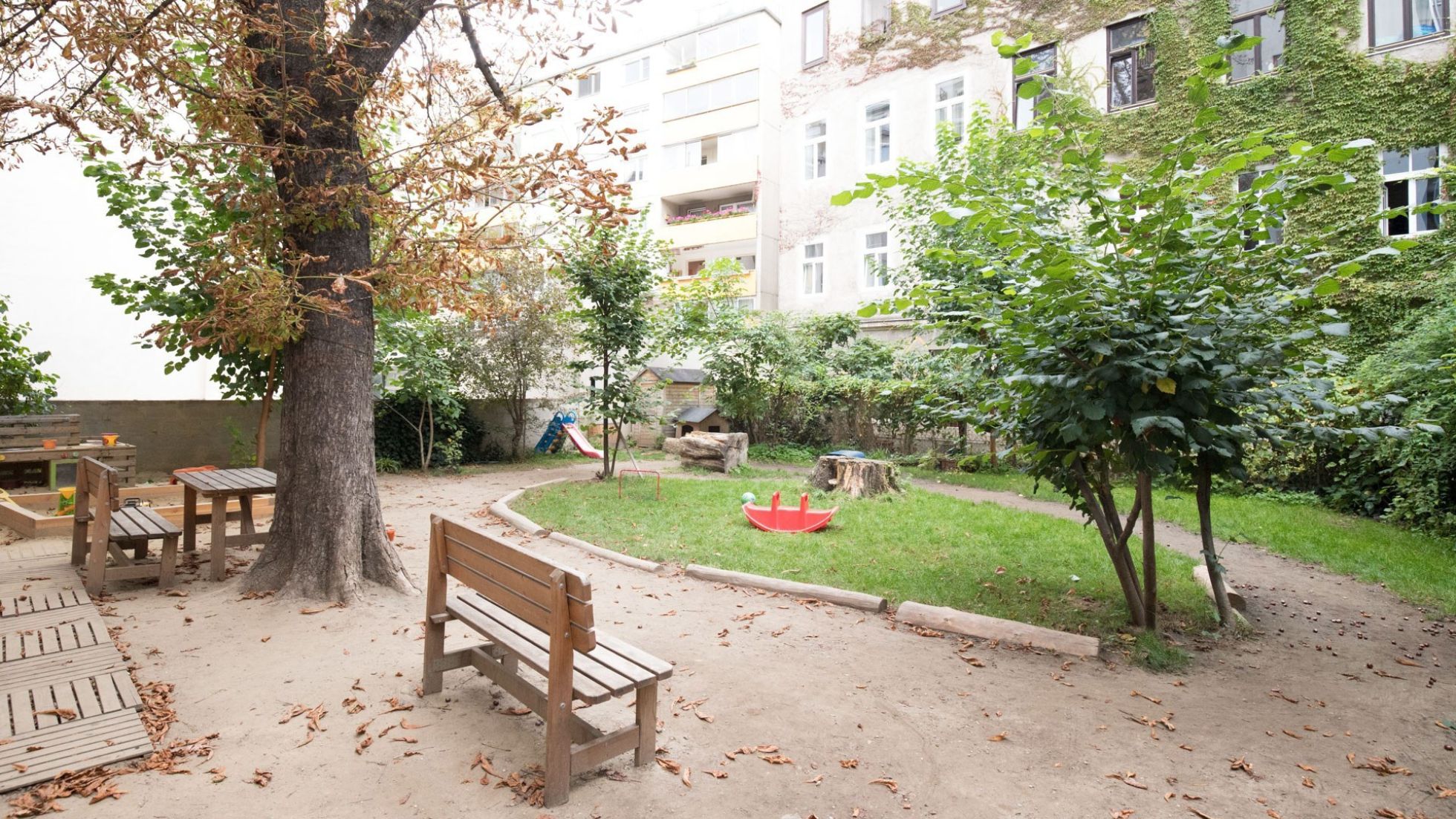 Außenbereich Kindergarten Magdalenenstraße 25