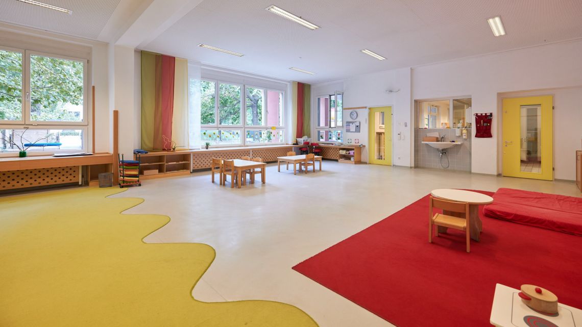 Innenbereich Kindergarten 1030 Erdbergstraße 22