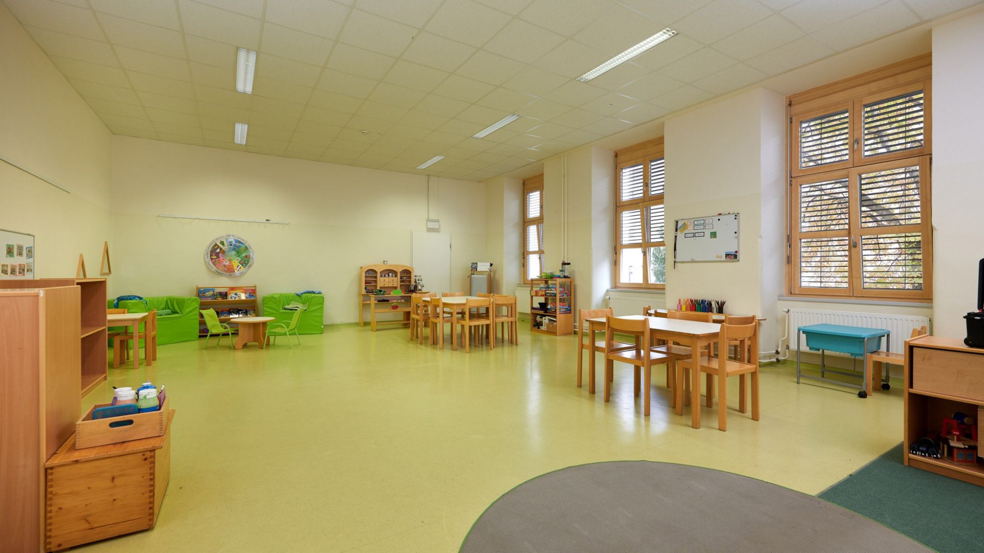 copyright: MA10/Markus Wache Innenbereich Kindergarten Erdbergstraße 76