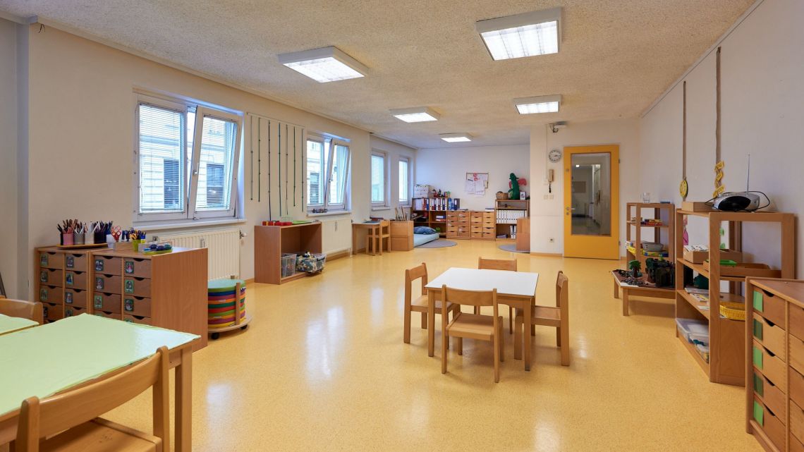 Innenbereich Kindergarten 1040 Argentinierstraße 44