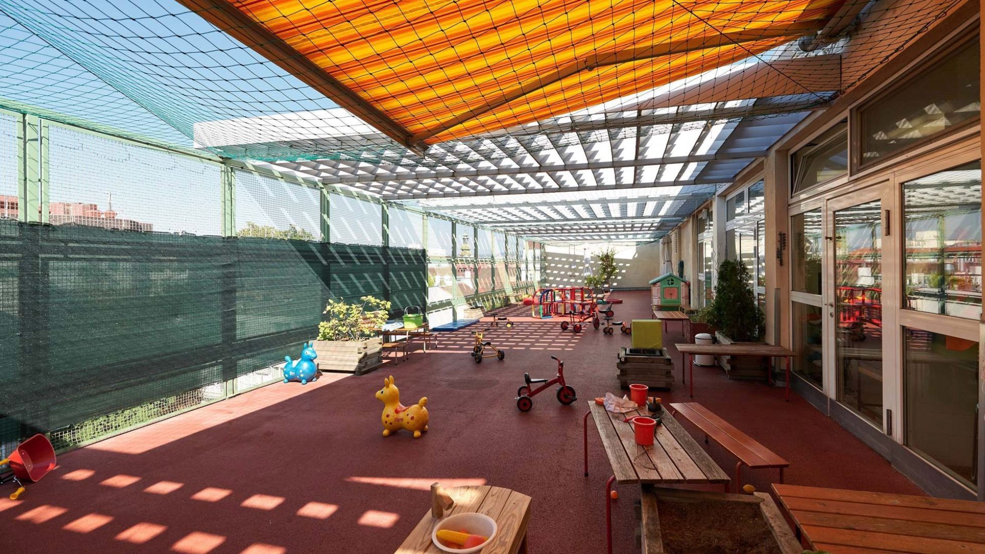 Außenbereich Kindergarten Favoritenstraße 18