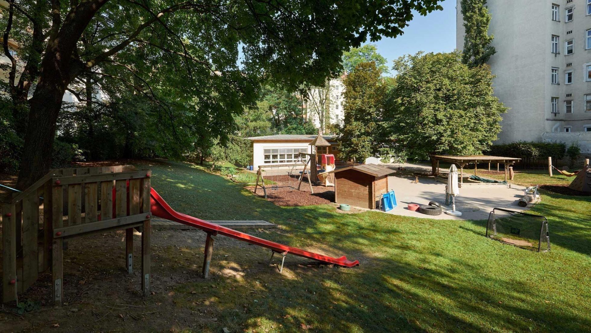 Außenbereich Kindergarten Rainergasse 23-25