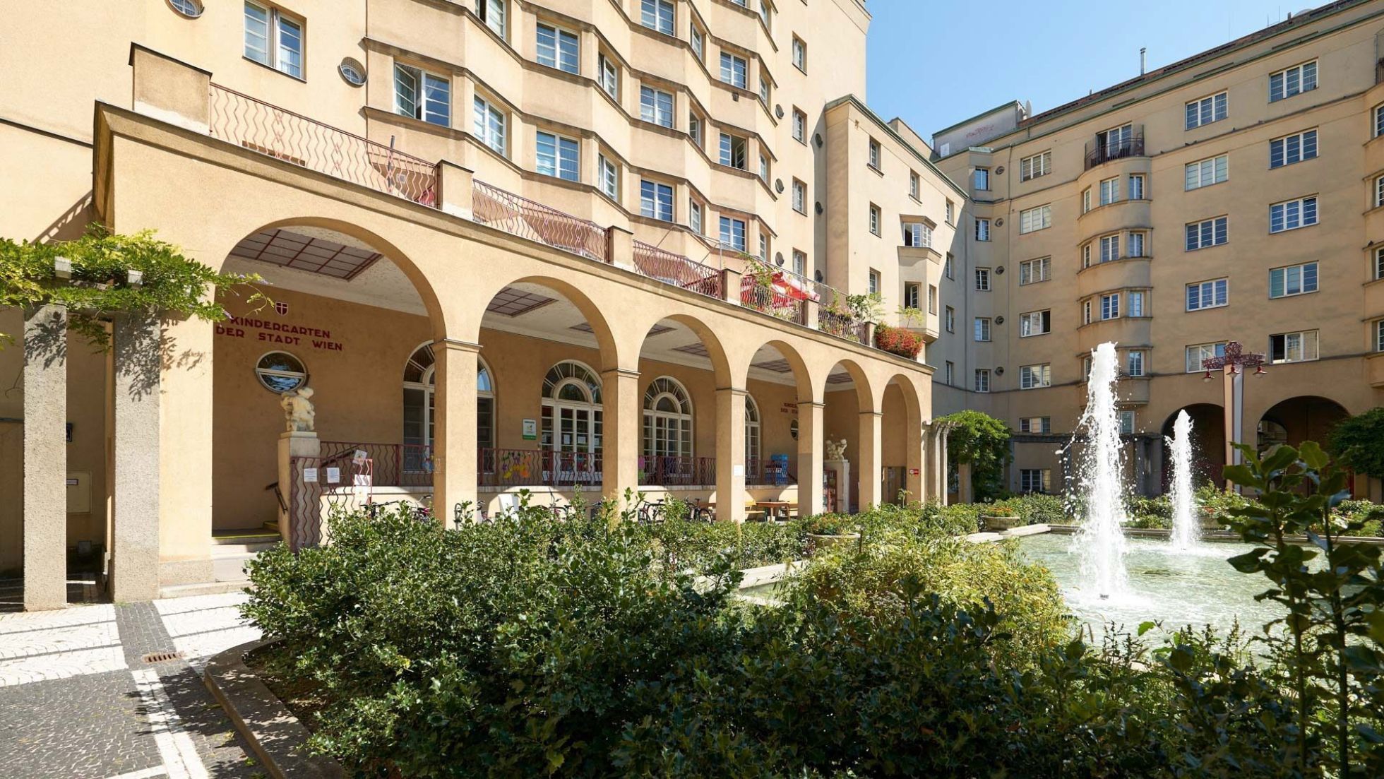 Gebäude Kindergarten Margaretengürtel 104