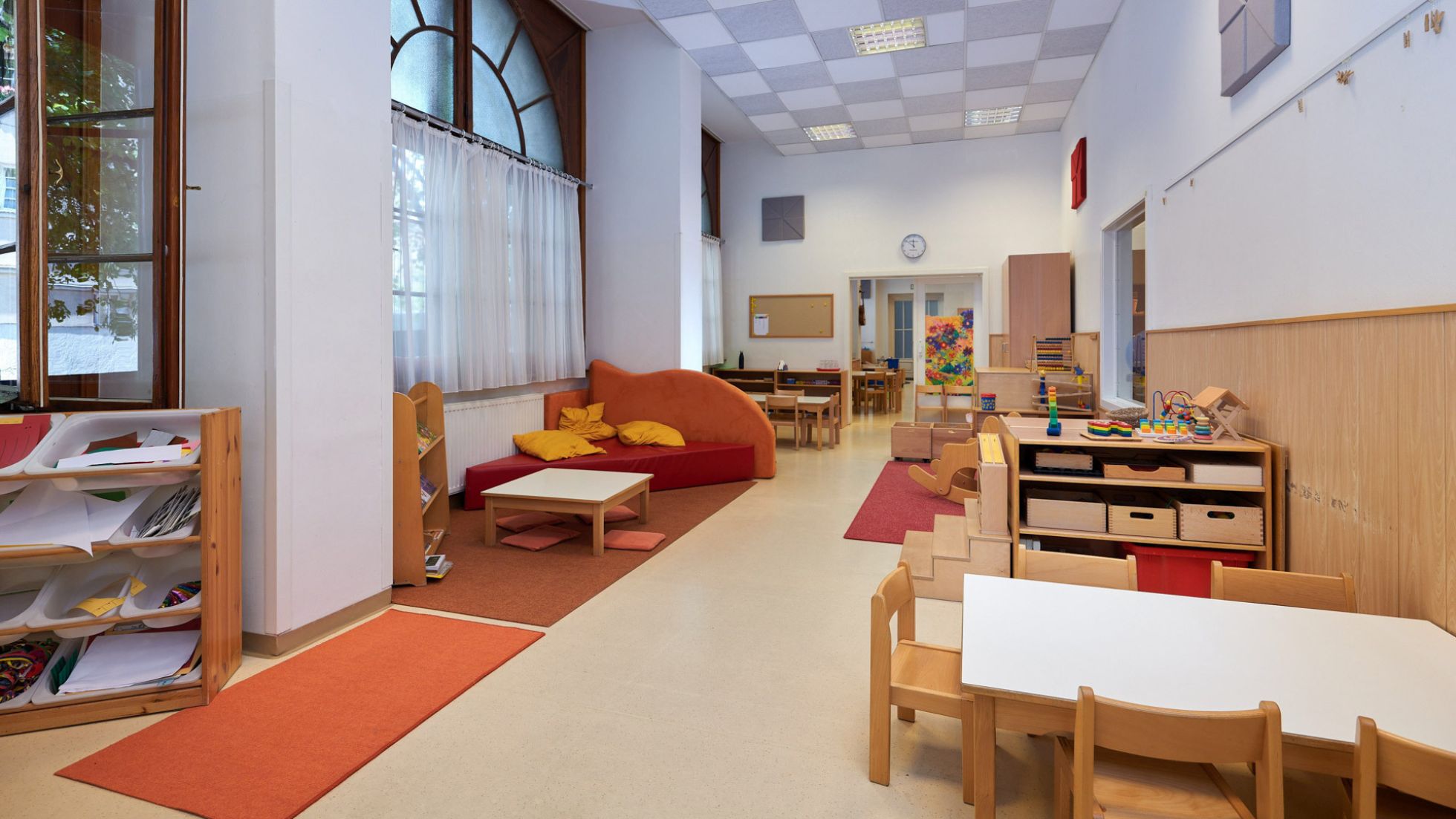 Innenbereich Kindergarten Siebenbrunnenfeldgasse 15