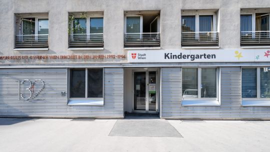 Aussenansicht Kindergarten 1050 Wiedner Hauptstraße 132