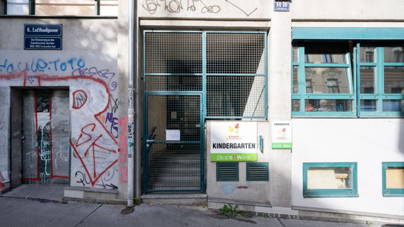 Gebäude Kindergarten Luftbadgasse 14-16