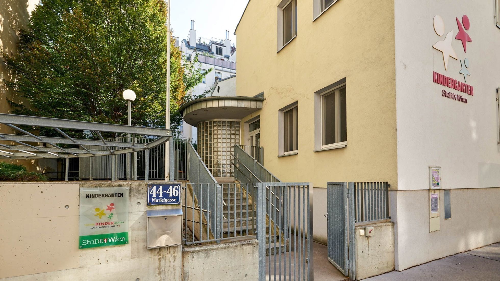 copyright: MA10/Markus Wache Gebäude Kindergarten Marktgasse 44-46