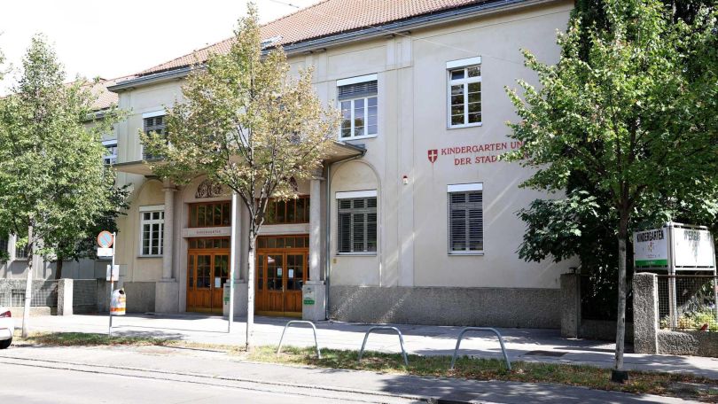 copyright: MA10/VOTAVA Gebäude Kindergarten Hasenleitengasse 9/Haus 1