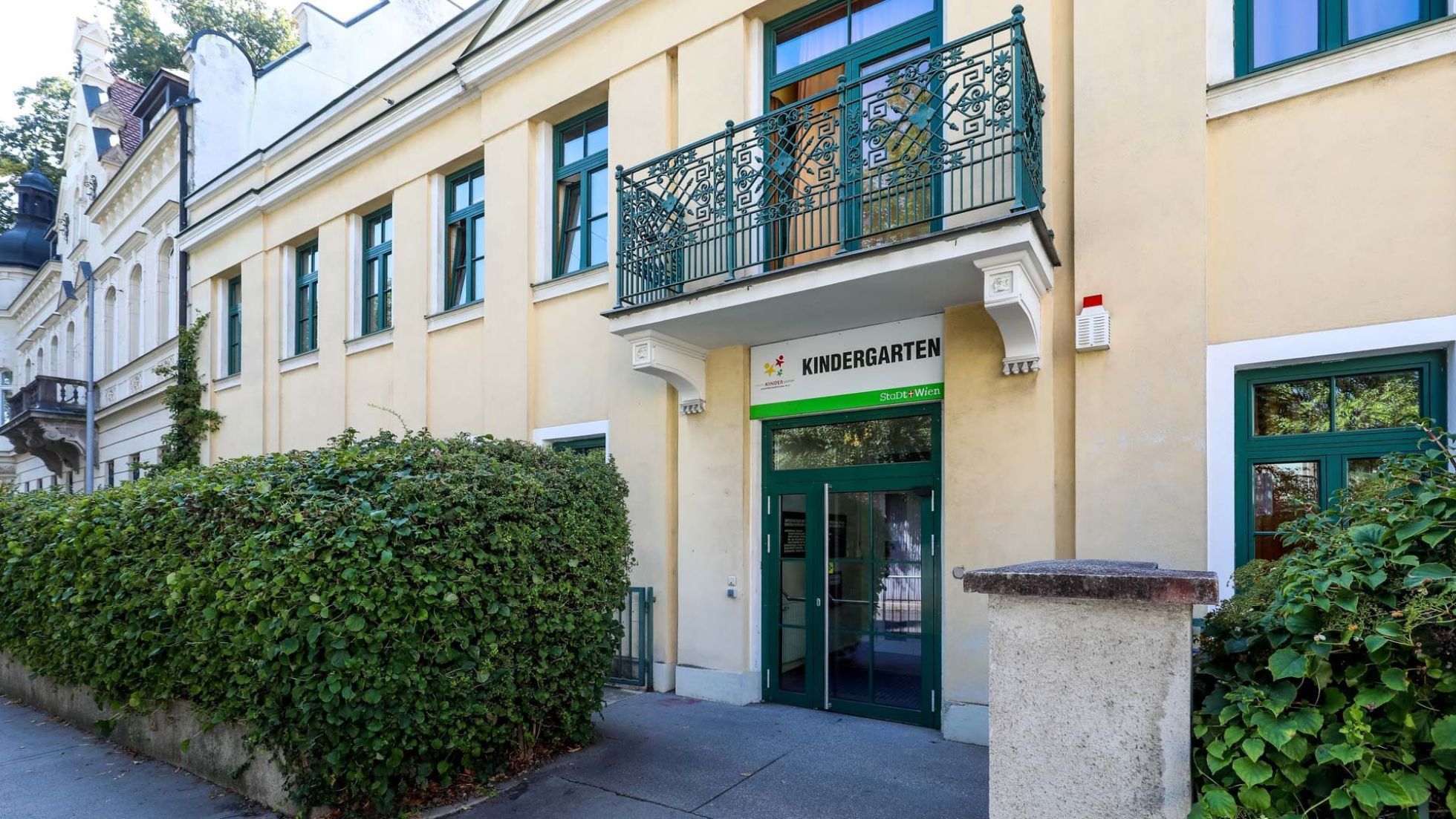 Gebäude Kindergarten Dornbacher Straße 53