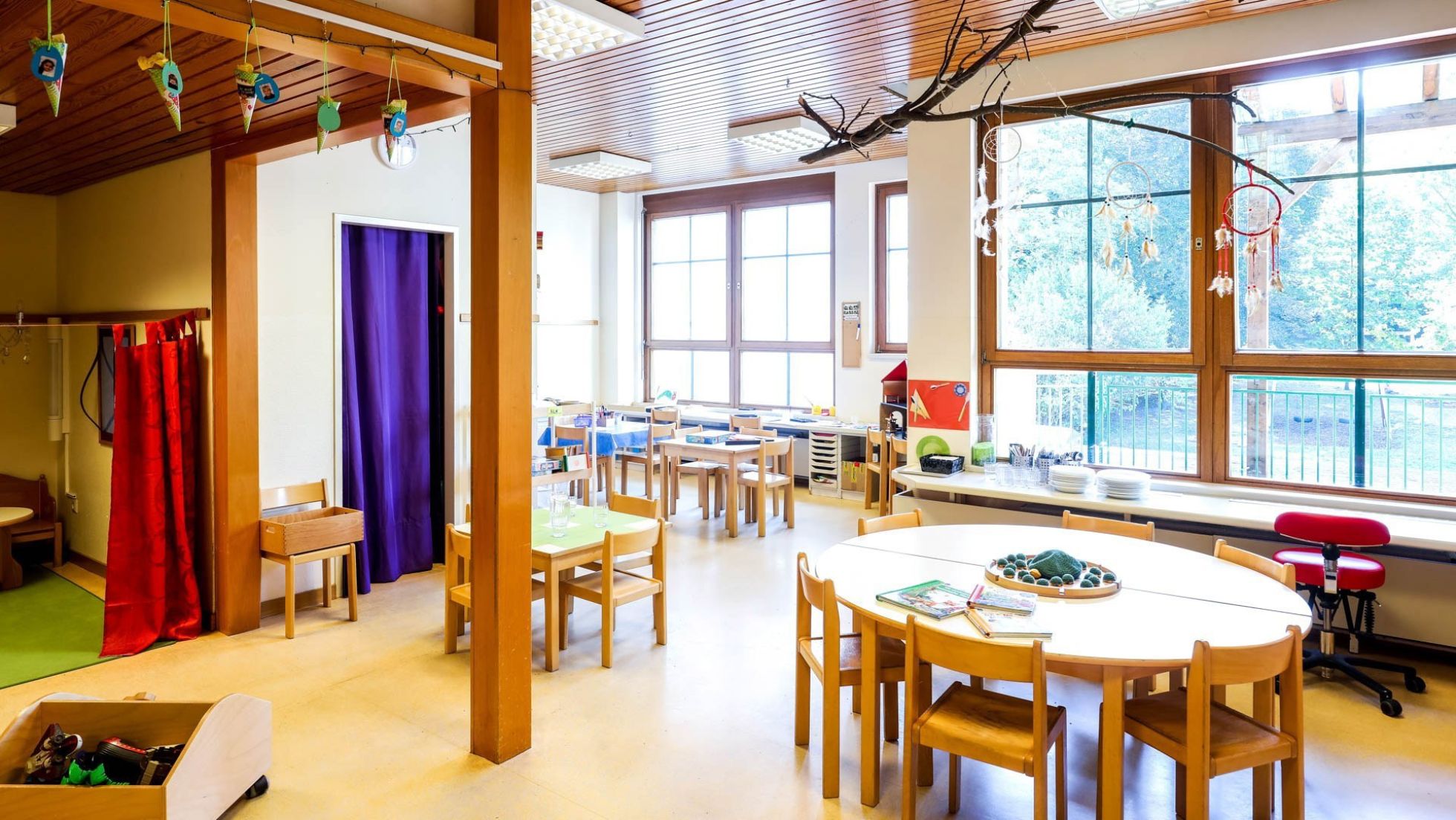 Innenbereich Kindergarten Dornbacher Straße 53