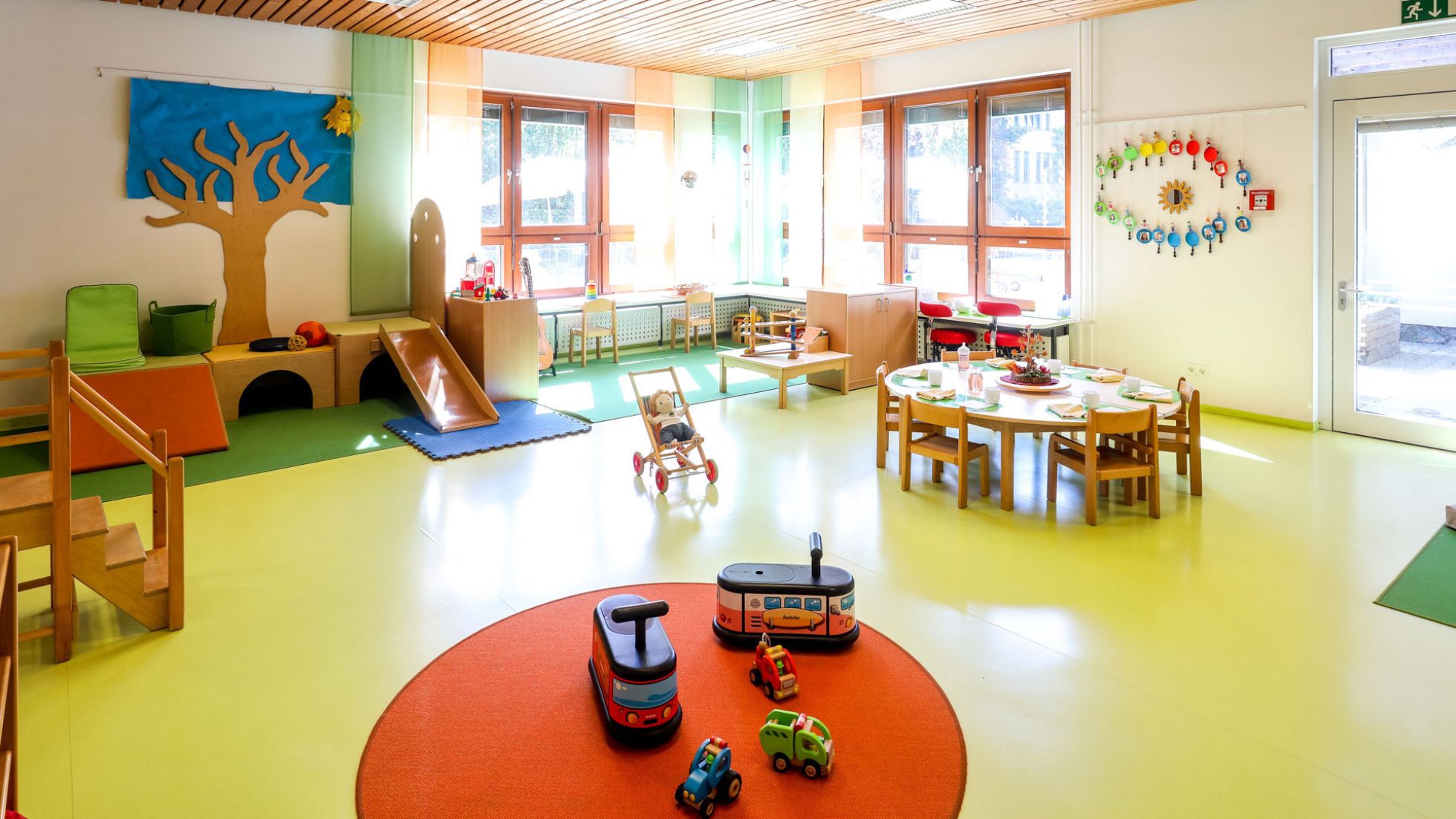 copyright: MA10/Christian Fürthner Innenbereich Kindergarten Alszeile 57-63