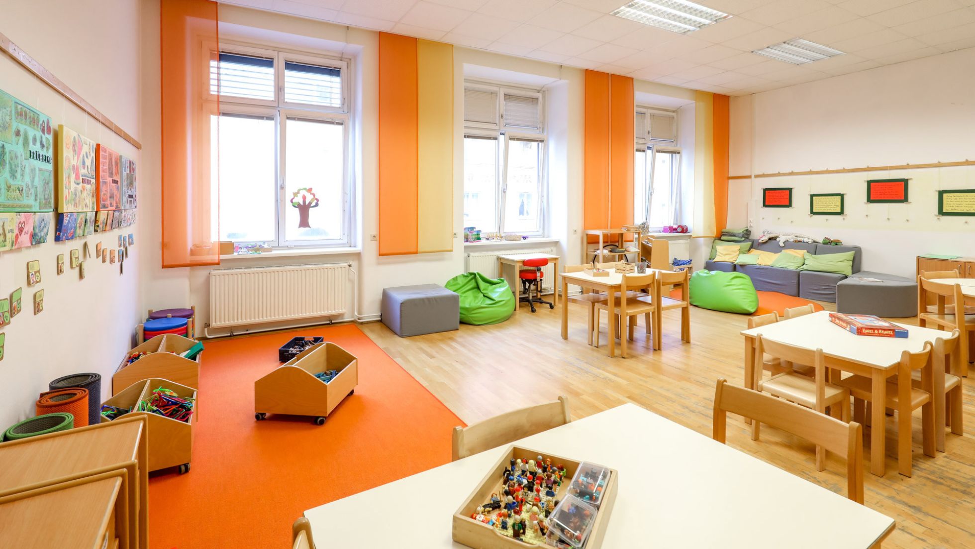 Innenbereich Kindergarten Leopold-Ernst-Gasse 37