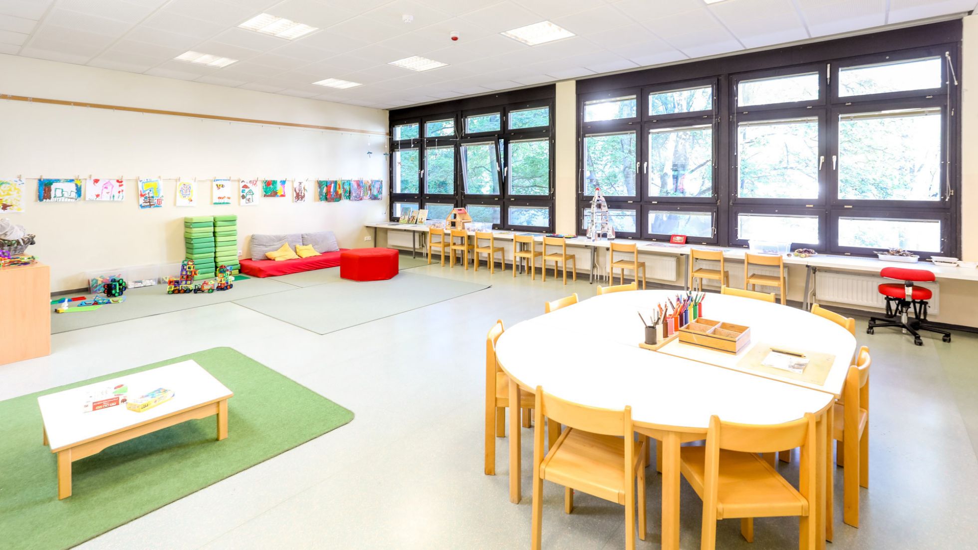 Innenbereich Kindergarten Gersthofer Straße 125-127