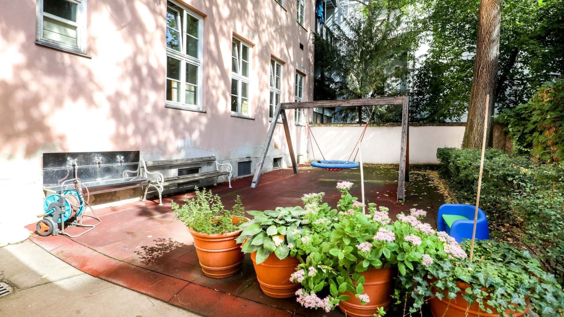 Außenbereich Kindergarten Klettenhofergasse 3